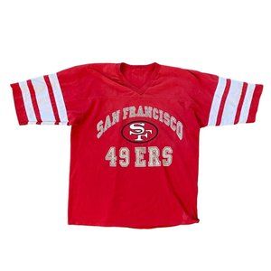 Vintage San Francisco 49ers V Neck Shirt